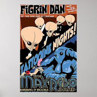 Figrin Dan Cantina Band ポスター