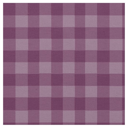 figs custom Double white gingham fabric ファブリック (クローズアップ)