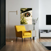 figs in fruit bowl - minimalist wall art ポスター