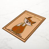 Figs Seasons Greetings Foil Holiday Card 箔シーズンカード (回転した状態)