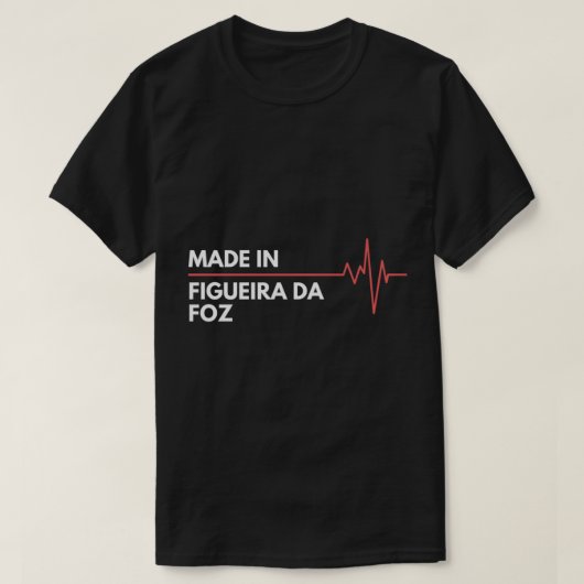 Figueira da Foz Portugal Countr製 Tシャツ (デザイン正面)