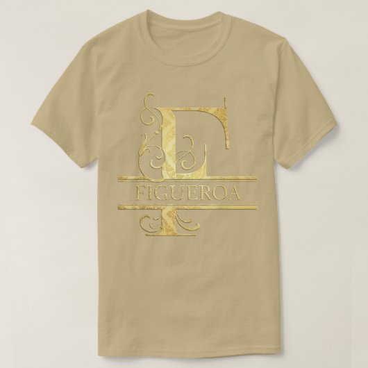 Figueroa Name Tシャツ (デザイン正面)