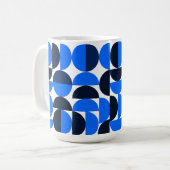 Figuras Geométricas Circular コーヒーマグカップ (正面左)
