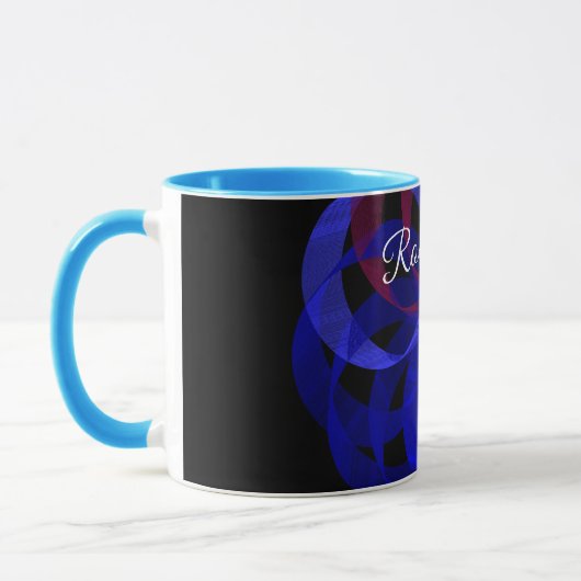 Figure 8 Geometric Coffee Mug マグカップ (左)