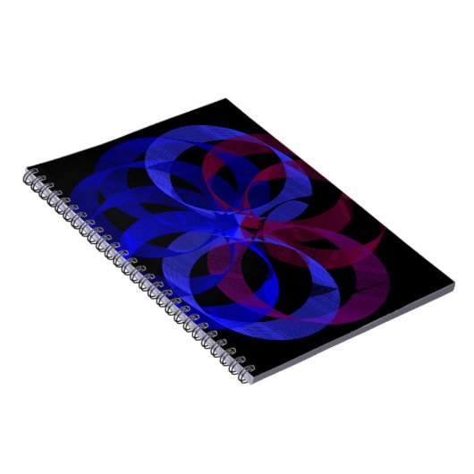 Figure 8 Geometric Spiral Notebook ノートブック (右側)