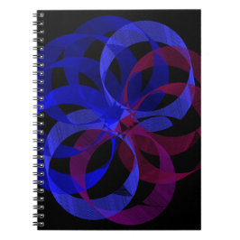 Figure 8 Geometric Spiral Notebook ノートブック