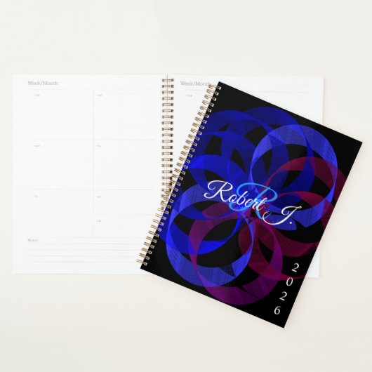 Figure 8 Geometric Spiral Planner プランナー手帳 (ディスプレー)