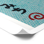 Figure Holding Two Cats 1920s-30s Matchbox ポスター (角)