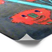 Figure of the Oriental Theater, Paul Klee ポスター (角)