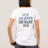 Figure Skater w/ score cards - T-shirts & Sweaters Tシャツ (裏面)