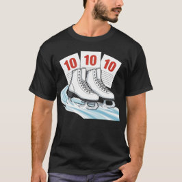 Figure Skater with score cards - Shirts & Sweaters Tシャツ