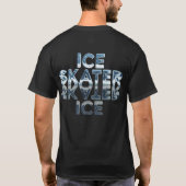 Figure Skater with score cards - Shirts & Sweaters Tシャツ (裏面)