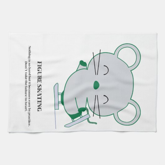 Figure skating キッチンタオル (横)