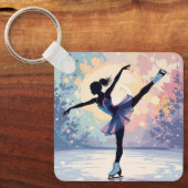 Figure skating キーホルダー (正面)