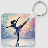 Figure skating キーホルダー (裏面)
