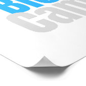 Figure Skating Elements Poster-Blue Green ポスター (角)