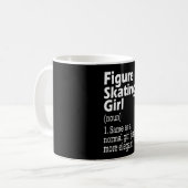 Figure Skating Girl コーヒーマグカップ (正面左)