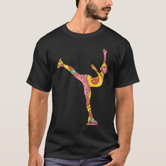 Figure Skating Girls And Women Ice Skating  1 Tシャツ (正面)