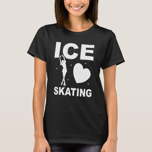 Figure Skating Ice Skating Girls Figure Skating  1 Tシャツ (正面)