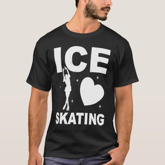 Figure Skating Ice Skating Girls Figure Skating Tシャツ (正面)