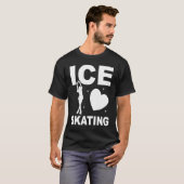Figure Skating Ice Skating Girls Figure Skating Tシャツ (正面フル)