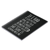 Figure Skating Ornaments Gifts For Him Skater Boys ノートブック (左側)