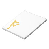 Figure Skating Spin Notepad ノートパッド (回転)