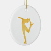Figure Skating Spin Ornament セラミックオーナメント (右)