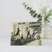 Figureheads, Hallands Museum, Halmstad,ノルウェー ポストカード (スタンド正面)