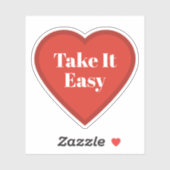 Figuring It Out Heart Sticker - Relatable Sticker シール (シート)