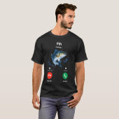 Fih 通話 リマインド メッセージ 拒否 受諾 電話 tシャツ (正面フル)