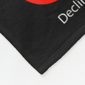 Fih Calling Remind Me Message Decline Accept Phone フリースブランケット (角)