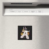 Fih Scute Ss Cute Sss Fish Funny Misspelled Fish M マグネット (インサイチュ (食洗機))