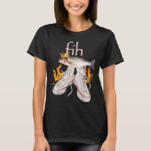 Fih Scute Ss Cute Sss Fish Funny Misspelled Fish M Tシャツ (正面)