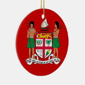 FIJI*クリスマスオーナメント セラミックオーナメント (右)