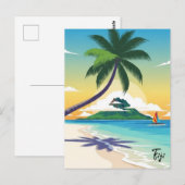 Fiji Travel ポストカード (正面/裏面)