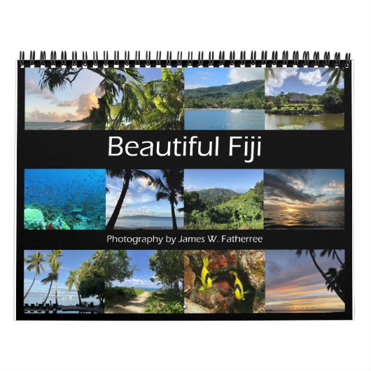 Fiji Wall Calendar by J.W. Fatherree. カレンダー (カバー)