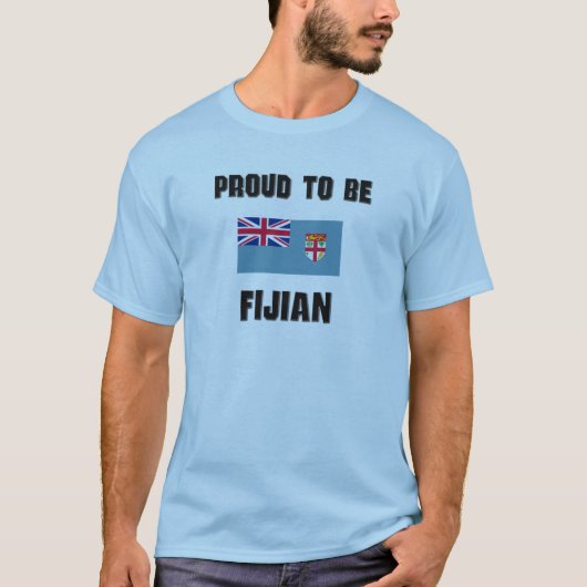 FIJIANがあること誇りを持った Tシャツ (正面)