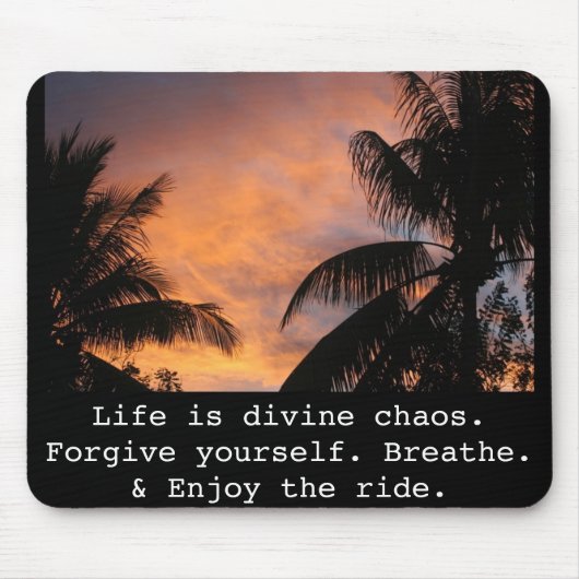 Fijianの日の出のマウスパッド マウスパッド (正面)