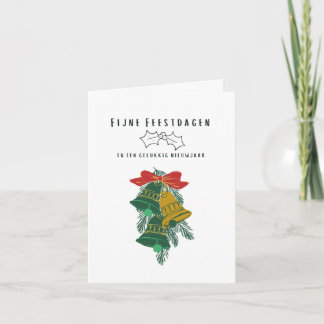 Fijne Feestdagen (kerstkaart)オランダクリスマス カード