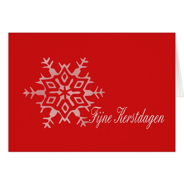 Fijne kerstdagen -オランダクリスマス (正面横)