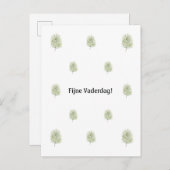 Fijne Vaderdag Lieve Papa Vader Kaart ポストカード (正面/裏面)