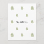 Fijne Vaderdag Lieve Papa Vader Kaart ポストカード (正面)