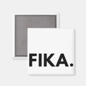 FIKA磁はっきりした石 マグネット (正面/裏面)