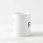 Fika Coffee Break Mugの時間を取る コーヒーマグカップ (中央)