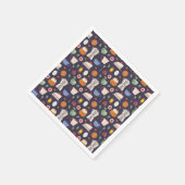 Fika (Eclipse) – 水彩パターン スタンダードカクテルナプキン (角)