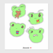 Filbert and his many expressions  シール (シート)