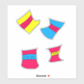 Filbert's different varieties of chips stickers  シール (シート)