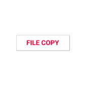 File Copy Template セルフインキングスタンプ (デザイン)
