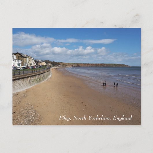 Filey、North Yorkshire、イギリス、はがき ポストカード (正面)